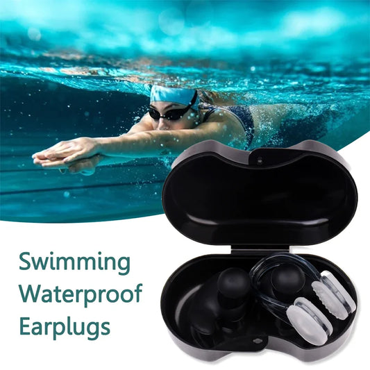 Silicone Swim Earplugs: Dive In, Stay Dry!